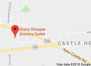 Sharp Shopper Grocery Outlet Butler Store Map