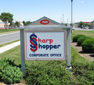 Sharp Shopper Corporate Sign