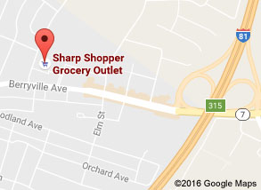 Sharp Shopper Grocery Outlet Winchester Store Map